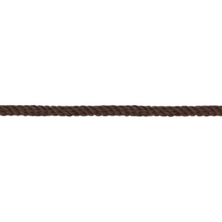 Parkakordel - 4 mm - dunkelbraun