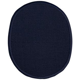 2x Aufbügelflecken - Jeans - umkettelt - navy