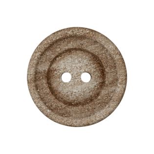 2-Loch-Knopf - 28 mm - taupe