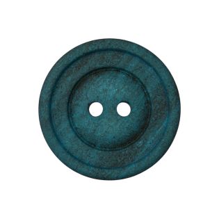 2-Loch-Knopf - 23 mm - petrol