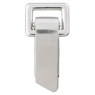Metall-Clip - 40 mm - silber