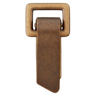 Metall-Clip - 40 mm - brüniert