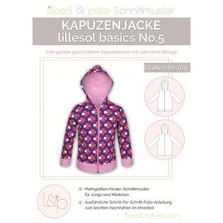 Schnittmuster - Lillesol & Pelle - Basics No. 5 - Kapuzenjacke