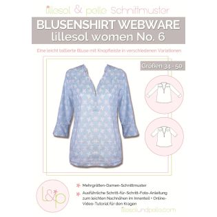 Schnittmuster - Lillesol & Pelle - Lillesol Women No. 6 - Blusenshirt Webware