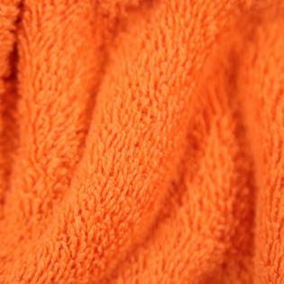 Frottee - uni - orange