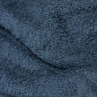 Frottee - uni - navy