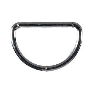 D-Ring - 25 mm - silber - 4 Stück