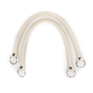 Taschengriff - Lederoptik - 55 cm - beige