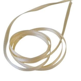 Satinband - Doubleface - 3 mm - beige