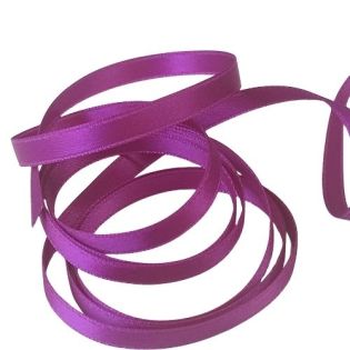 Satinband - Doubleface - 6 mm - violett