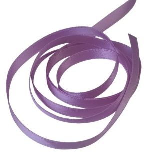 Satinband - Doubleface - 6 mm - flieder