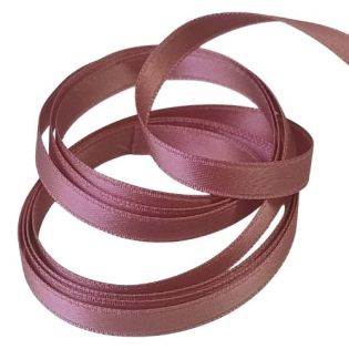 Satinband - Doubleface - 6 mm - altrosa