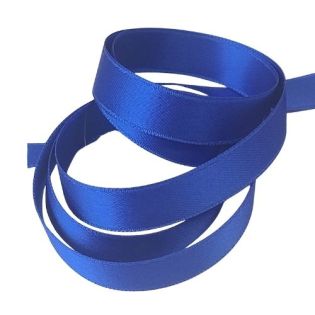 Satinband - Doubleface - 10 mm - royalblau