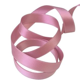 Satinband - Doubleface - 10 mm - altrosa