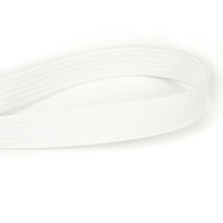 Gummiband - 15 mm - weiss