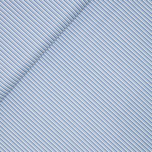Baumwolle - Stripes - blau