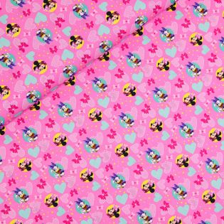 Baumwolle - Minnie Mouse und Daisy