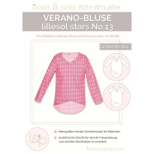 Schnittmuster - Lillesol & Pelle - Stars No. 13 - Verano-Bluse