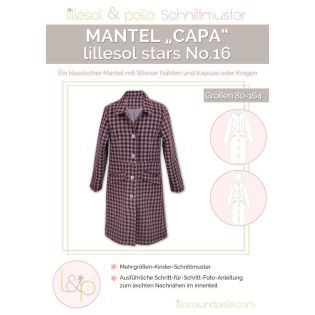 Schnittmuster - Lillesol & Pelle - Stars No. 16 - Mantel Capa