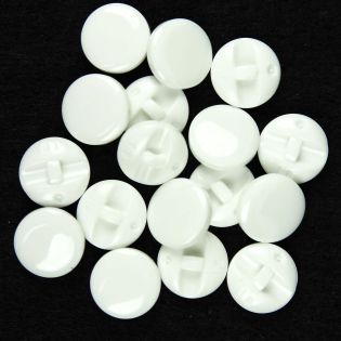 Öse - 13 mm - weiß