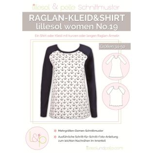 Schnittmuster - Lillesol & Pelle - Lillesol Women No. 19 - Raglan-Kleid & Shirt