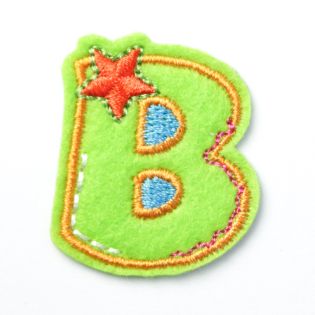Applikation - Fun Letters - Buchstabe B