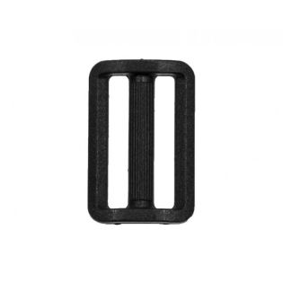 2x Leiterschnallen- Kunststoff - 30mm - schwarz 