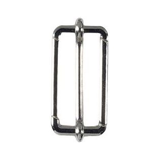Leiterschnalle - 40 mm - silber