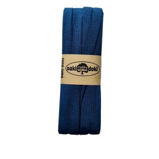Jerseyschrägband - 40/20 - 3m Coupon - dunkelpetrol