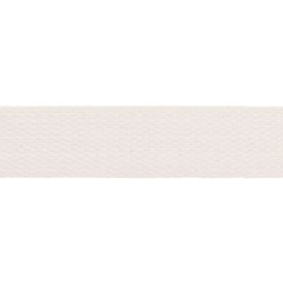 Baumwollgurtband - uni - 30 mm - wollweiß