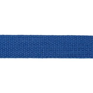 Baumwollgurtband - uni - 30 mm - königsblau