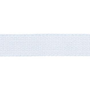 Baumwollgurtband - uni - 30 mm - babyblau