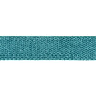Baumwollgurtband - uni - 30 mm - petrol