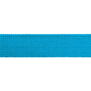 Baumwollgurtband - uni - 30 mm - türkis