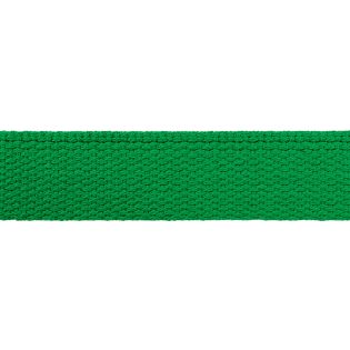 Baumwollgurtband - uni - 30 mm - grasgrün