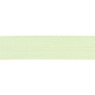 Baumwollgurtband - uni - 30 mm - hellmint