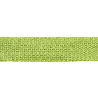 Baumwollgurtband - uni - 30 mm - hellgrün