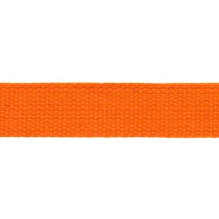 Baumwollgurtband - uni - 30 mm - orange