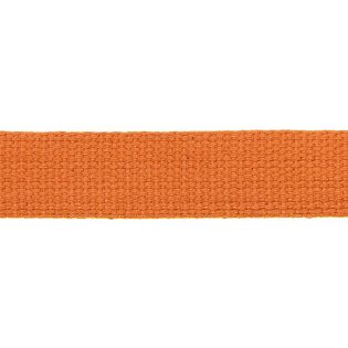 Baumwollgurtband - uni - 30 mm - terracotta