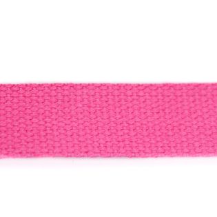 Baumwollgurtband - uni - 30 mm - rosa