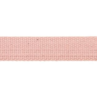 Baumwollgurtband - uni - 30 mm - dunkelrosa