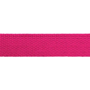 Baumwollgurtband - uni - 30 mm - pink