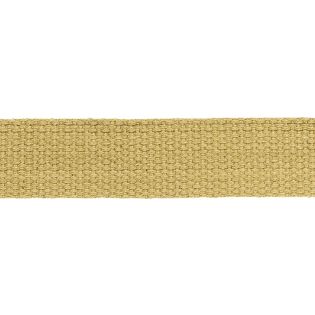 Baumwollgurtband - uni - 30 mm - sand