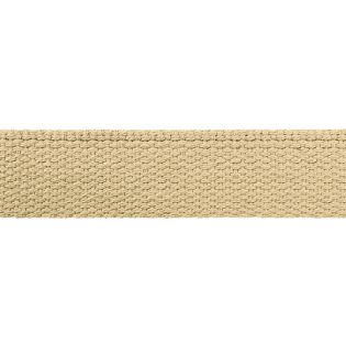 Baumwollgurtband - uni - 30 mm - beige