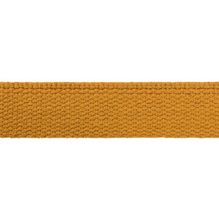 Baumwollgurtband - uni - 30 mm - kamel