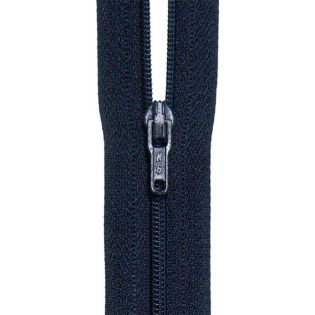 Reißverschluss - S40 - Meterware - mit Zipper - navy