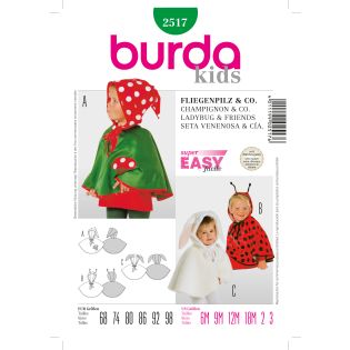 Schnittmuster - burda style - Fliegenpilz & Co - 2517
