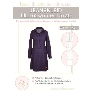 Schnittmuster - Lillesol & Pelle - Lillesol Women No. 26 - Jeanskleid