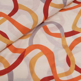 Viskose - buntes Labyrinth 