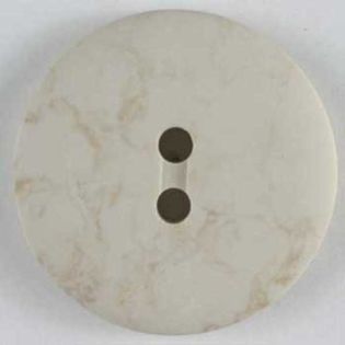 2-Loch-Knopf - 23 mm - beige marmoriert